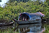 From Siem Reap to Battambang - boat trip along the river Stung Sangker, houseboat